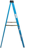 8 ft. Fiberglass Step Ladder with 250 lb. Load Capacity Type I Duty Rating - Super Arbor