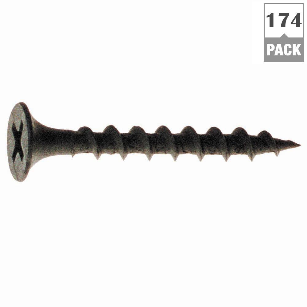 #6 x 2 in. Philips Bugle-Head Coarse Thread Sharp Point Drywall Screws (1 lb./Pack) - Super Arbor