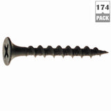 #6 x 2 in. Philips Bugle-Head Coarse Thread Sharp Point Drywall Screws (1 lb./Pack) - Super Arbor