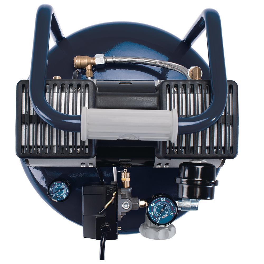 6 Gal. Electric Pancake Quiet Air Compressor - Super Arbor