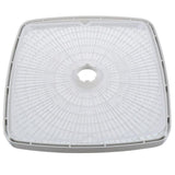 Square 4-Tray White Food Dehydrator and Jerky Maker