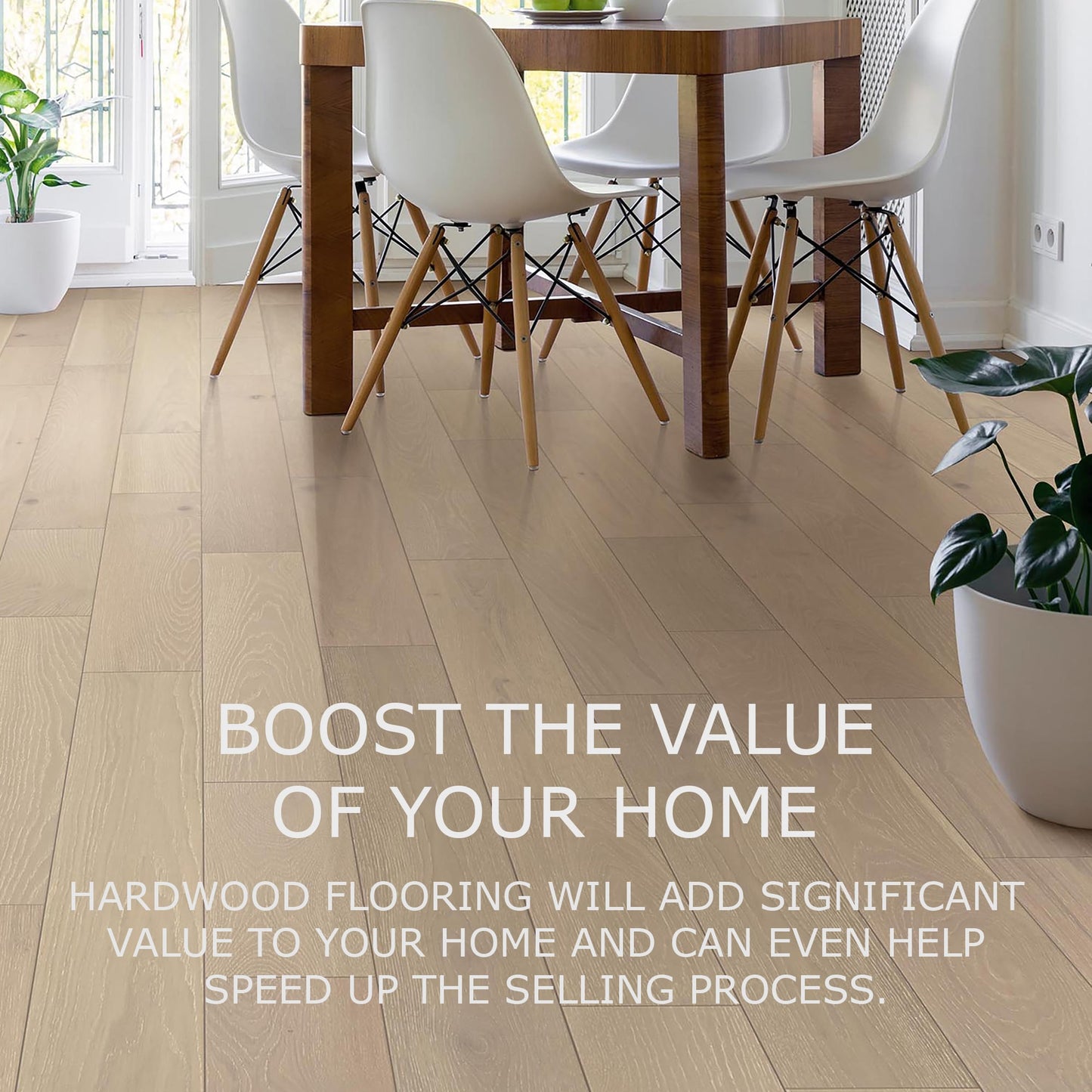 Element Flooring European white oak Dameron hardwood flooring — surface grain detail