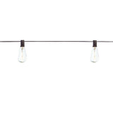 Outdoor/Indoor 10 ft. Light Line Voltage ST40 Vintage Bulb Incandescent String Light (10-Heads)