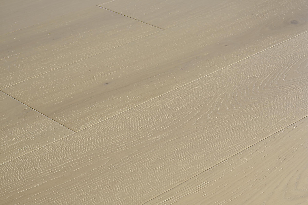 Element Flooring European white oak Coster hardwood flooring — carton and plank detail