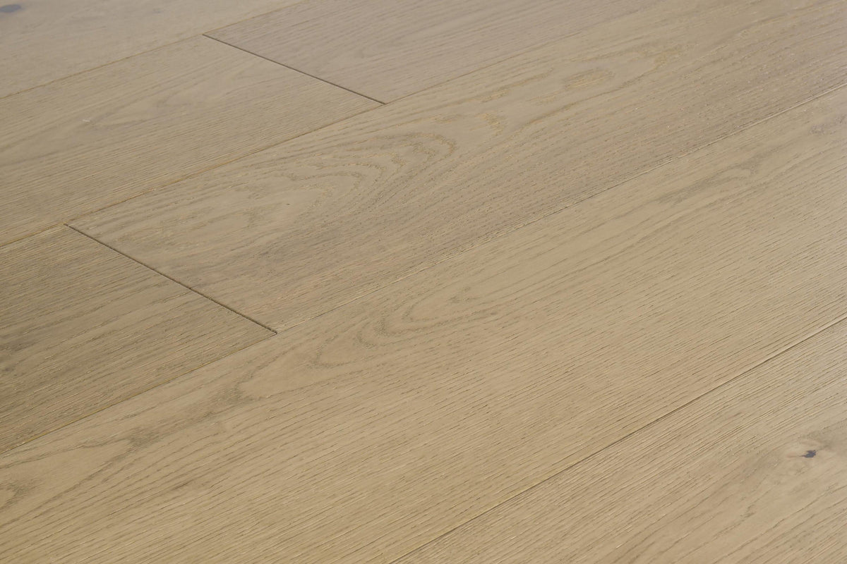 Element Flooring European white oak Nairn hardwood flooring — carton and plank detail