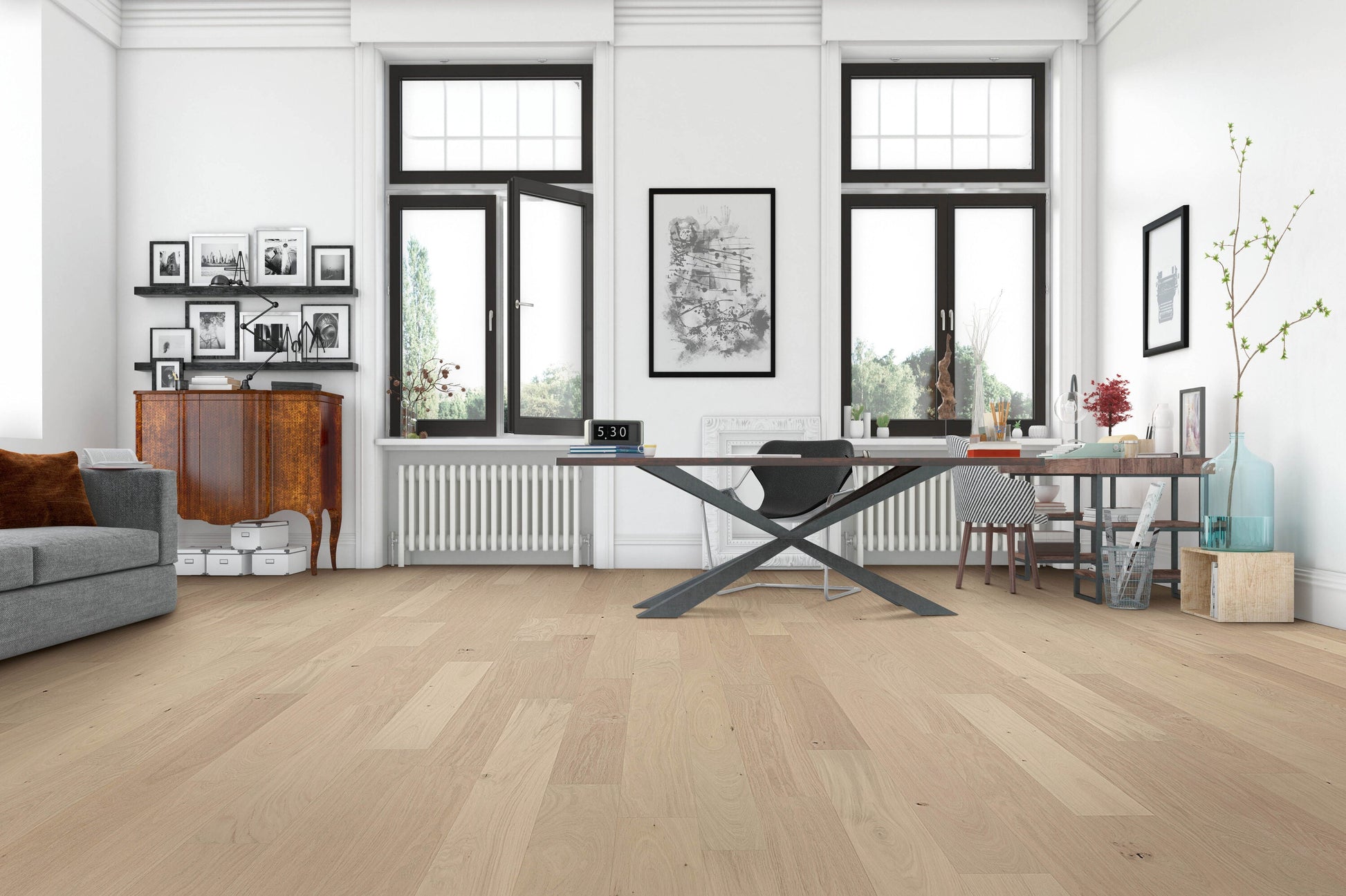Element Flooring European white oak Clovis hardwood flooring — view 14
