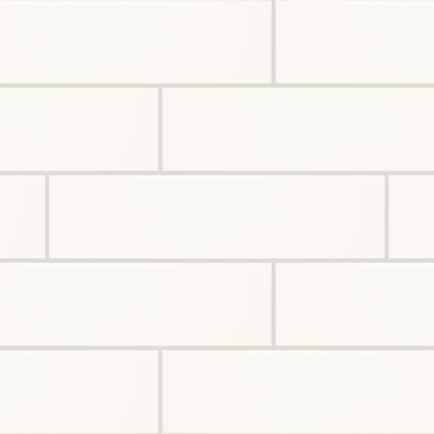 Daltile Core Crafted True White 3-in x 12-in Glossy Ceramic Handcrafted look Wall Tile product image