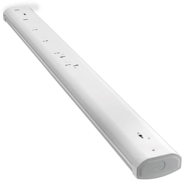 Low Profile 40 in. 2600 Lumens Integrated LED Dimmable White Wraparound Light 3 Color Changing Options Dimmable