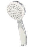 ActivTouch 9-Spray 3.8 in. Single Wall Mount Handheld Shower Head in White - Super Arbor
