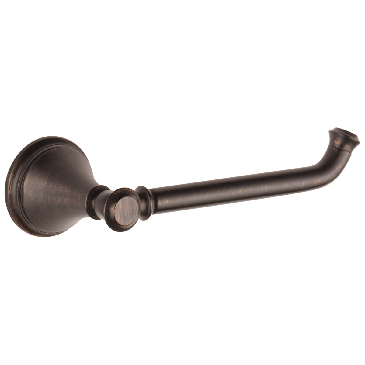 Delta Cassidy Venetian Bronze Wall Mount Single Post Toilet Paper Holder