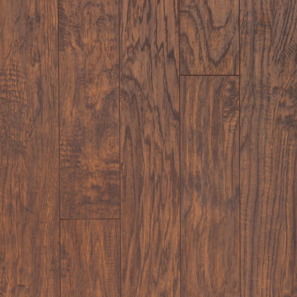 Pergo XP Hazelnut Hickory 8 mm T x 5.23 in. W x 47.24 in. L Laminate Flooring (18.9 sq. ft. / case)