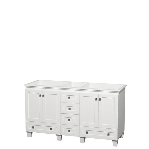 Wyndham Collection Acclaim 59-in Oyster Gray Bathroom Vanity Cabinet