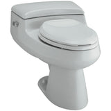 San Raphael Comfort Height 1-piece 1 GPF Single Flush Elongated Toilet in Sandbar, Seat Included - Super Arbor