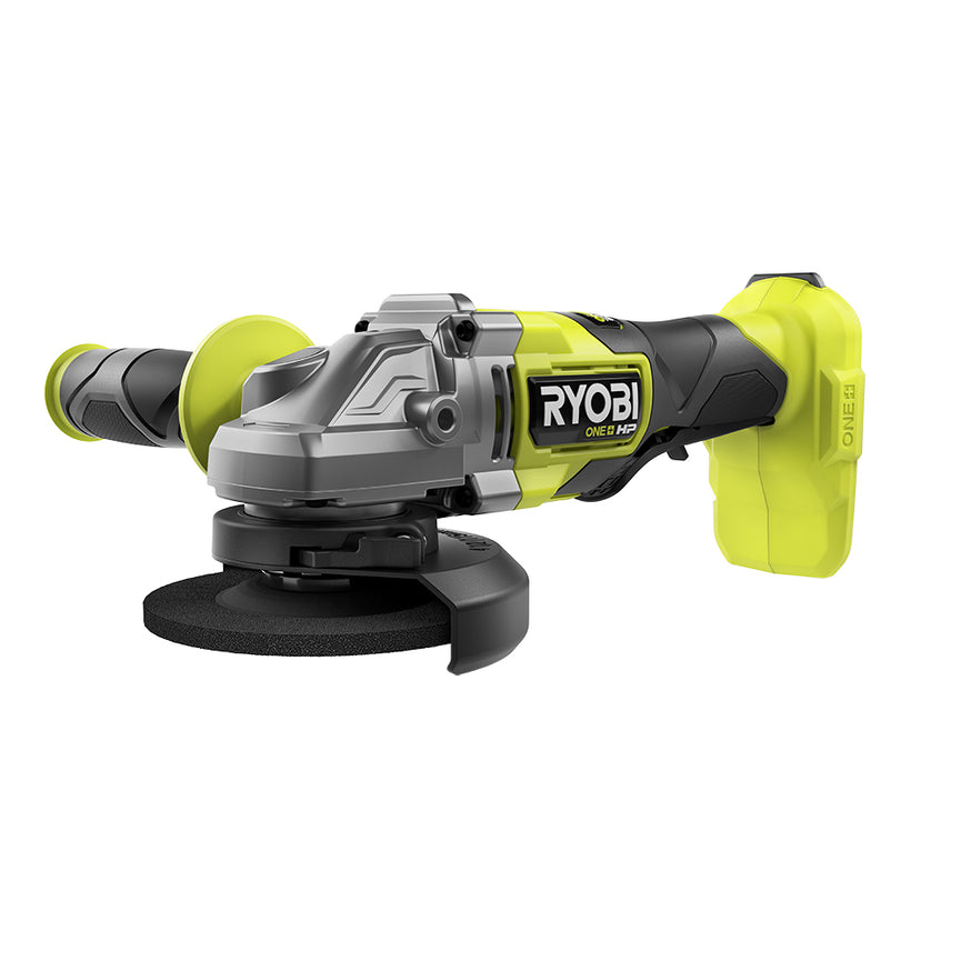 RYOBI 18V ONE+ HP Brushless 4-1/2 in. Angle Grinder/Cut-Off Tool Kit with 2.0Ah Battery and Charger