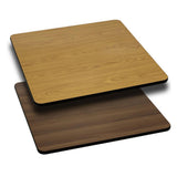 Black/Mahogany Table Top - Super Arbor