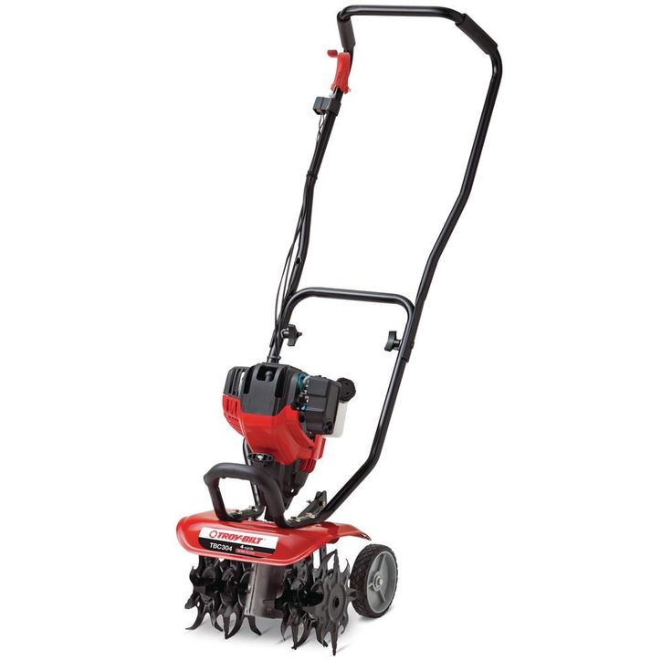 Troy-Bilt TBC304 12 in. 30cc 4-Cycle Gas Cultivator with Adjustable Cultivating Widths