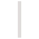 Brookings 42 in. x 3 in. Cabinet Filler Strip in White - Super Arbor
