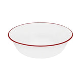 16-Piece Patterned Crimson Trellis Glass Dinnerware Set (Service for 4)