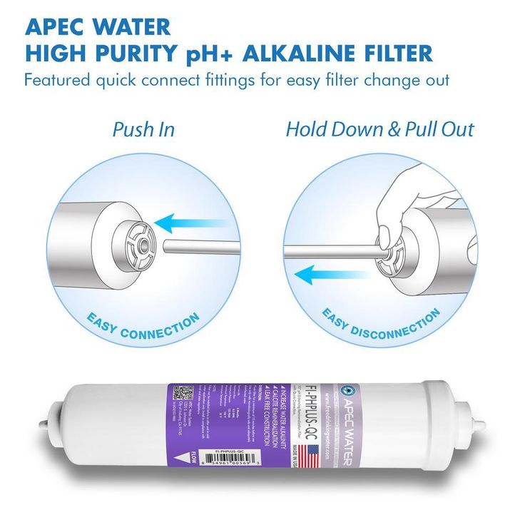 Essence 10 in. Replacement Pre-Filter Set with pH+ Calcium Carbonate Re-Mineralization Filter for ROES-PH75