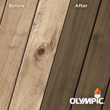 Olympic Maximum 5 gal. Espresso Semi-Transparent Exterior Stain and Sealant in One - Super Arbor