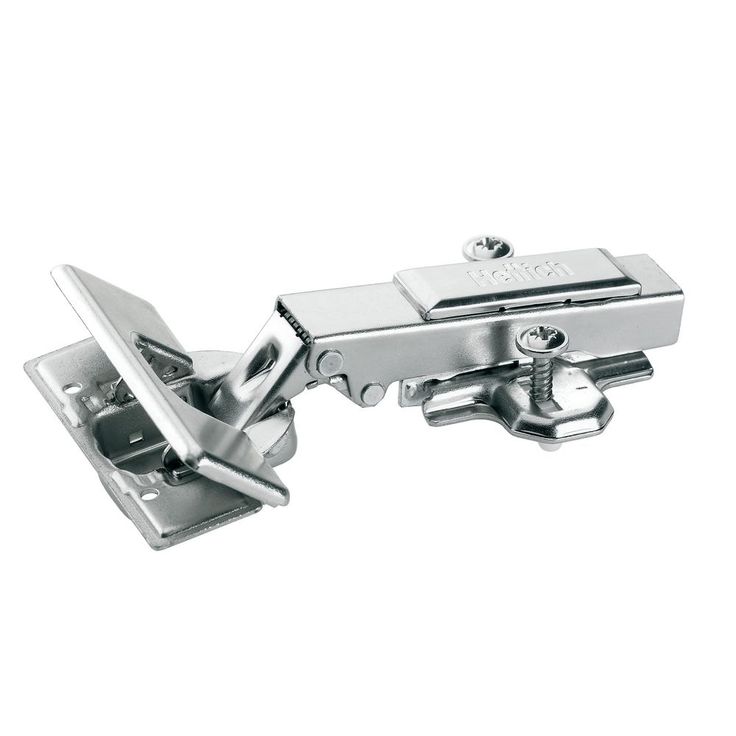 Concealed Full Overlay 1- 3/8 in. (35 mm) Frameless Hinge, Toolless Clip-On Cup assembly (10-Pack)