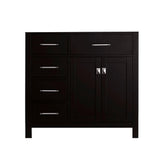 Caroline Parkway 72 in. W Bath Vanity Cabinet Only in Espresso - Super Arbor