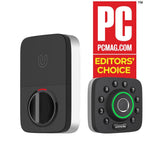 U-Bolt Pro 6-in-1 Bluetooth Enabled Fingerprint and Keypad Smart Lock Deadbolt Plus Bridge WiFi Adapter - Super Arbor