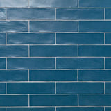 Bond Tile Baton Rouge Blue 3 in. x 12 in. Matte Ceramic Subway Wall Tile (22 Pieces 5.38 Sq. Ft. / Box)