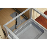 Rev-A-Shelf 50-Quart Plastic Soft Close Pull Out Trash Can