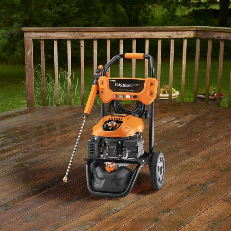 Generac 3100 PSI 2.5 GPM Electric Start Residential Pressure Washer