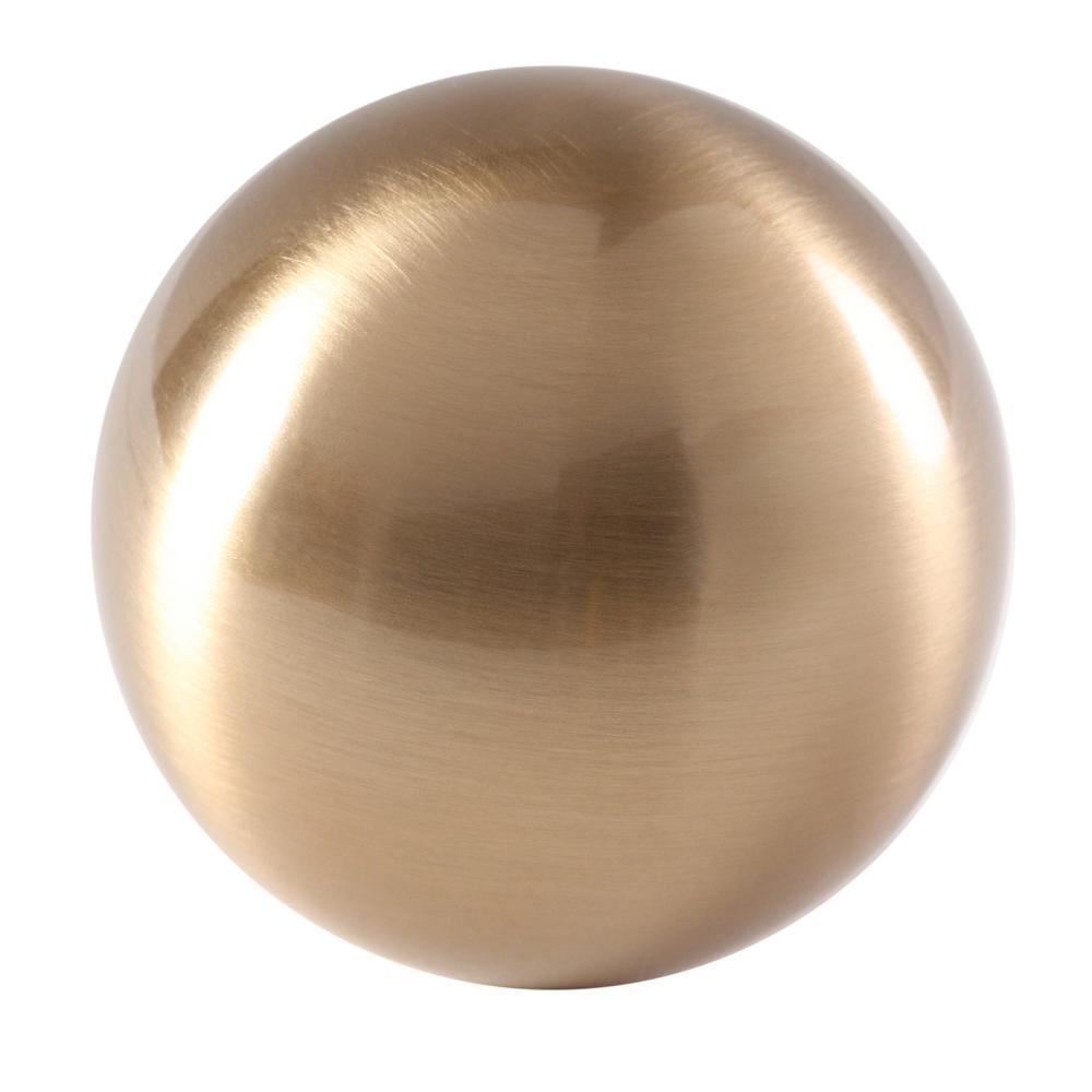 Classic 1-9/16 in. (25 mm) Champagne Bronze Cabinet Knob - Super Arbor