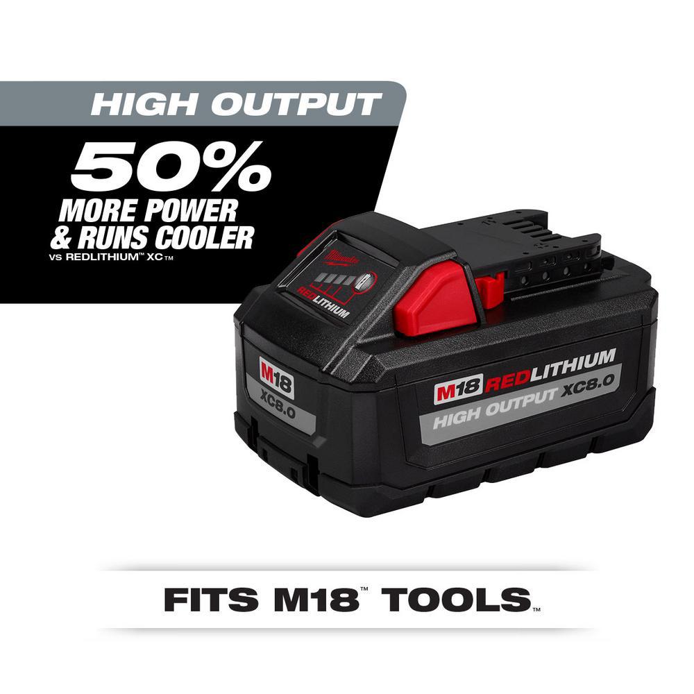 M18 FUEL 18-Volt Lithium-Ion Cordless 7-1/4 in. Circular Saw W/ HIGH OUTPUT XC 8.0Ah Battery
