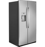GE 25.1 cu. ft. Side-by-Side Refrigerator in Fingerprint Resistant Stainless Steel, GSS25IYNFS