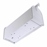 Admiral Medium, Aluminum, Post-Mount Mailbox, Textured White - Super Arbor