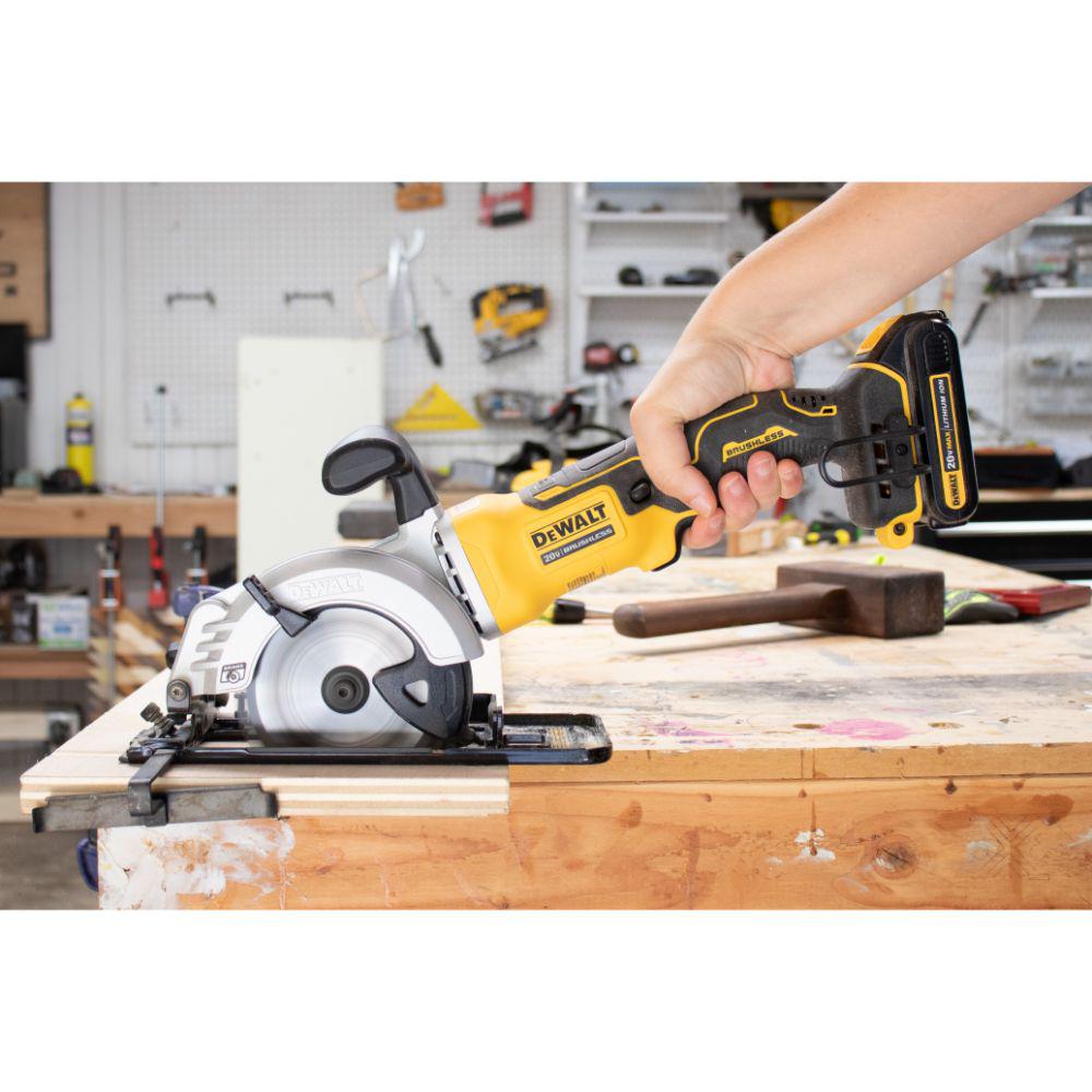 ATOMIC 20-Volt MAX Cordless 4-1/2 in. Circular Saw (Tool-Only)