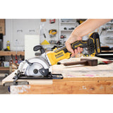 ATOMIC 20-Volt MAX Cordless 4-1/2 in. Circular Saw (Tool-Only) with Bonus Li-ion Battery Pack 3.0Ah and charger