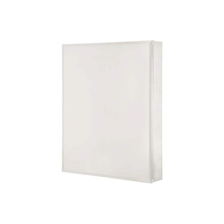 Pegasus 15 in. W x 26 in. H Rectangular Medicine Cabinet with Mirror