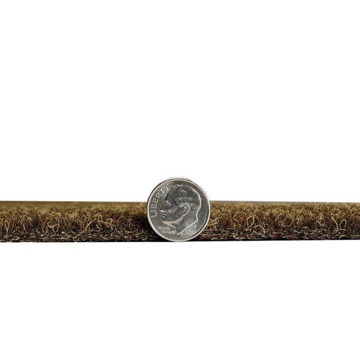 Foss Grizzly Grass 6 ft. x 8 ft. Brown Artificial Grass Rug