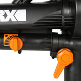Worx 120 MPH 350 CFM 12 Amp Electric Leaf Blower/Mulcher/Vac with Metal Impeller - Super Arbor