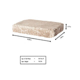RumbleStone Rec 10.5 in. x 7 in. x 1.75 in. Cafe Concrete Paver - Super Arbor
