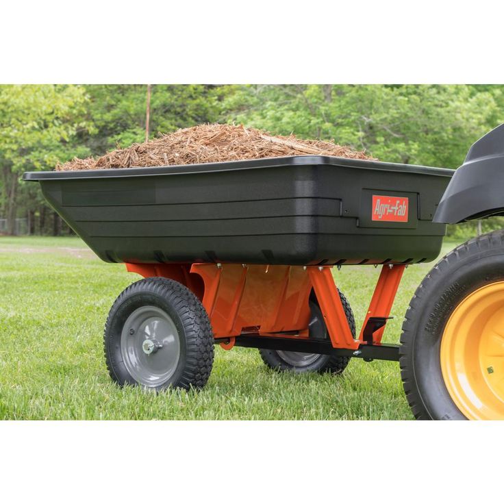 Agri-Fab 10 cu. ft. Poly Cart with 650 lbs. Heaped Capacity