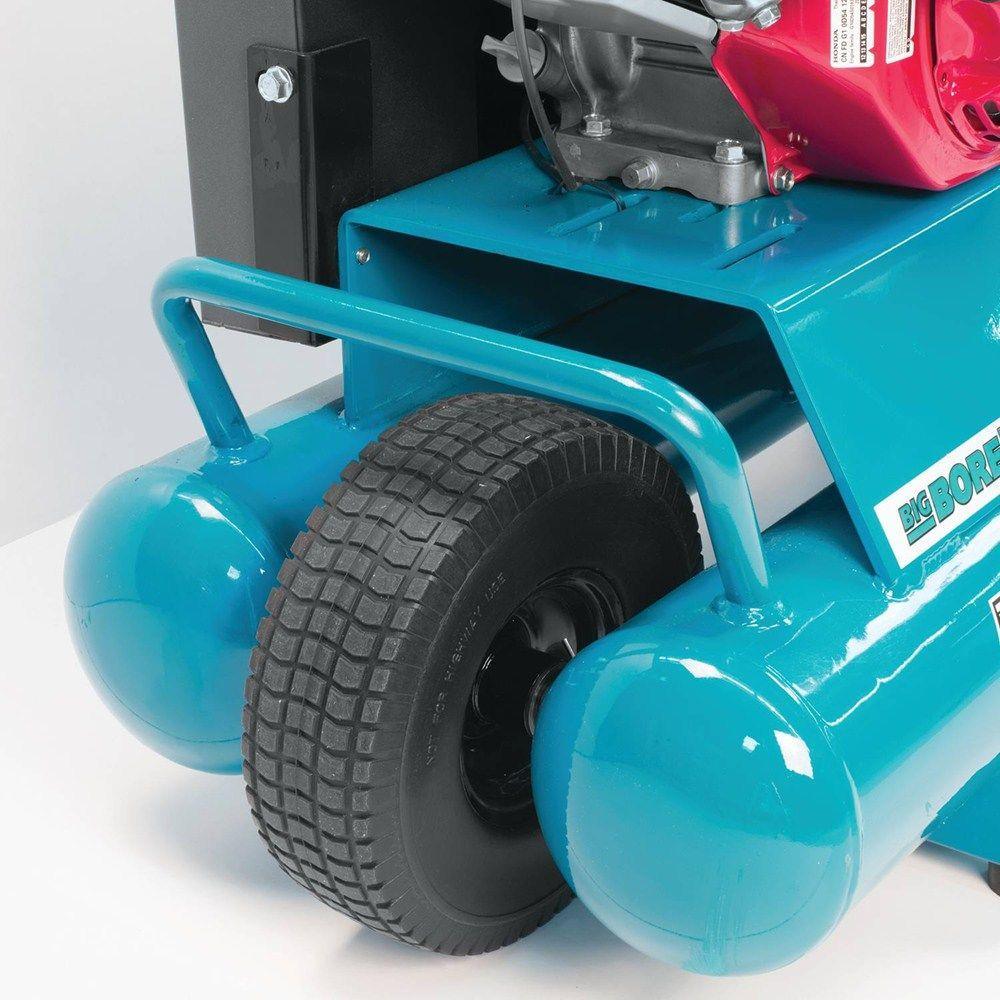 10 Gal. 5.5 HP Portable Gas-Powered Twin Stack Air Compressor - Super Arbor