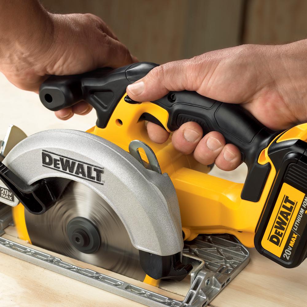 20-Volt MAX Lithium-Ion Cordless Brushless Hammerdrill w/ 3.0Ah Battery & Charger, Bonus Circular Saw - Super Arbor