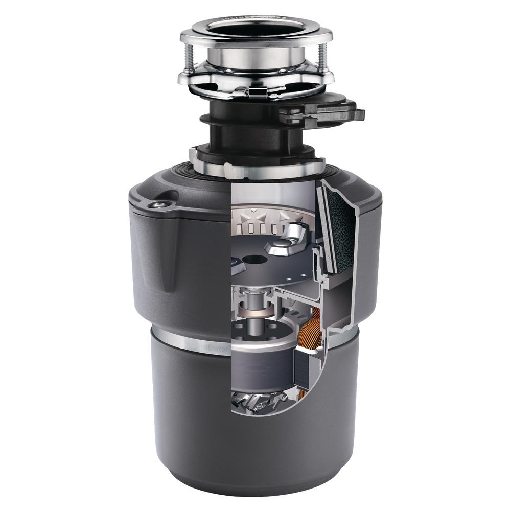 InSinkErator Evolution Cover Control Plus 3/4 HP Batch Feed Garbage Disposal
