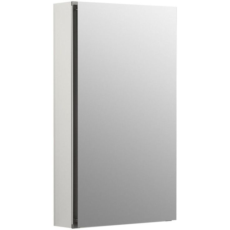 Flat Edge 15 in. x 26 in. Recessed or Surface Mount Medicine Cabinet