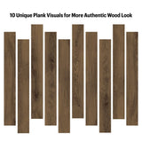 Armstrong Flooring Assurity Light Mocha 20-mil x 7-in W x 60-in L Waterproof Interlocking Luxury Vinyl Plank Flooring