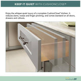 Shaker Full Overlay 24 in. W x 12 in. D x 42 in. H Plywood Assembled Wall Kitchen Cabinet in Linen White