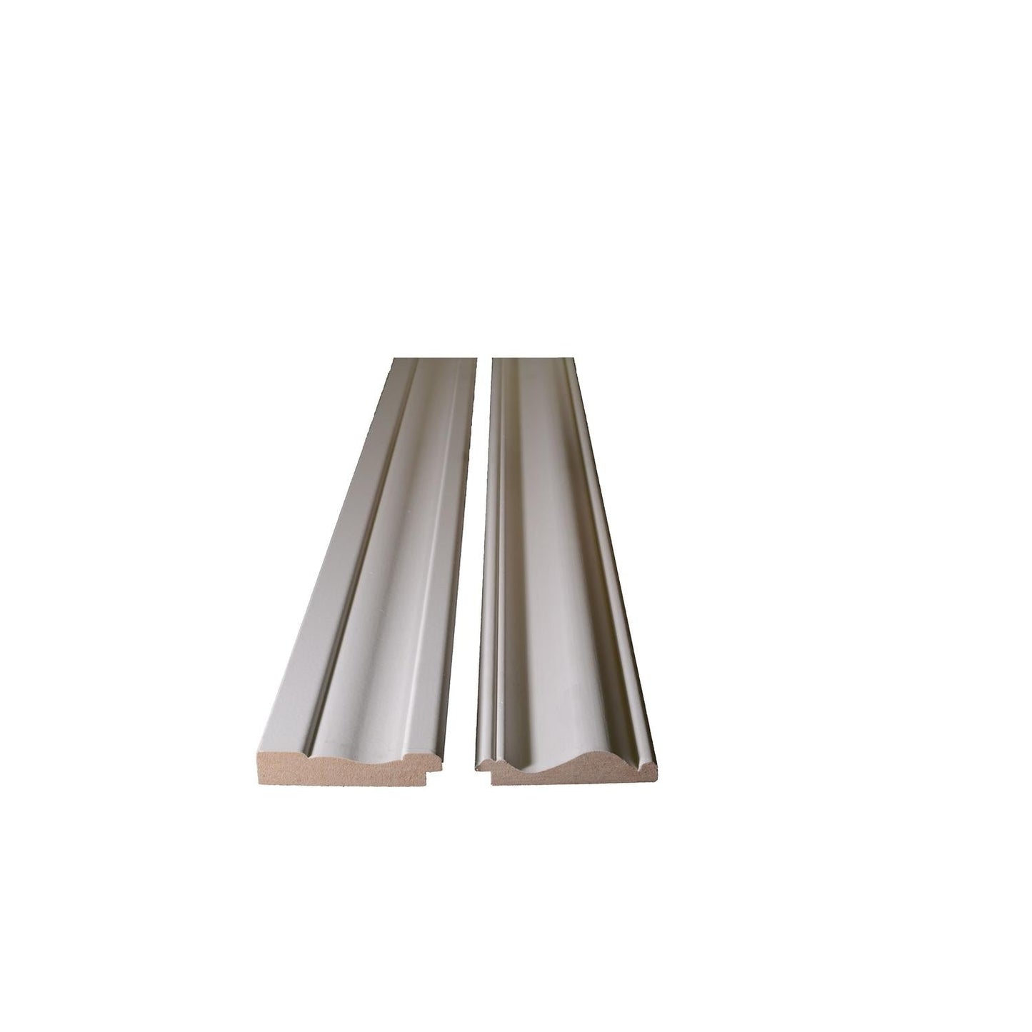Alexandria Moulding 9/16 in. H x 8 ft. L Primed White MDF Molding