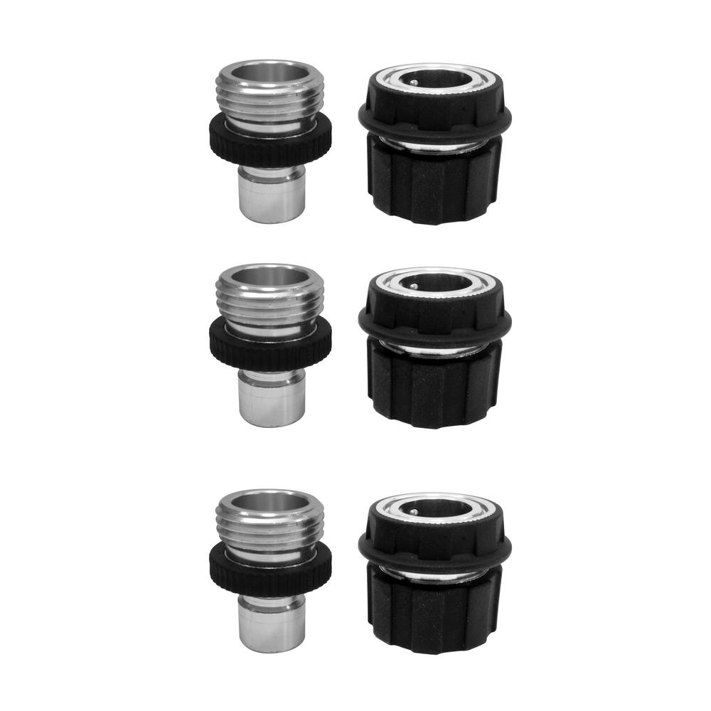 No-Splash Quick Connect Adapters (3-Count) - Super Arbor