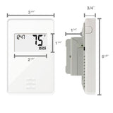 QuietWarmth Digital Non-Programmable Thermostat with Built-in GFCI